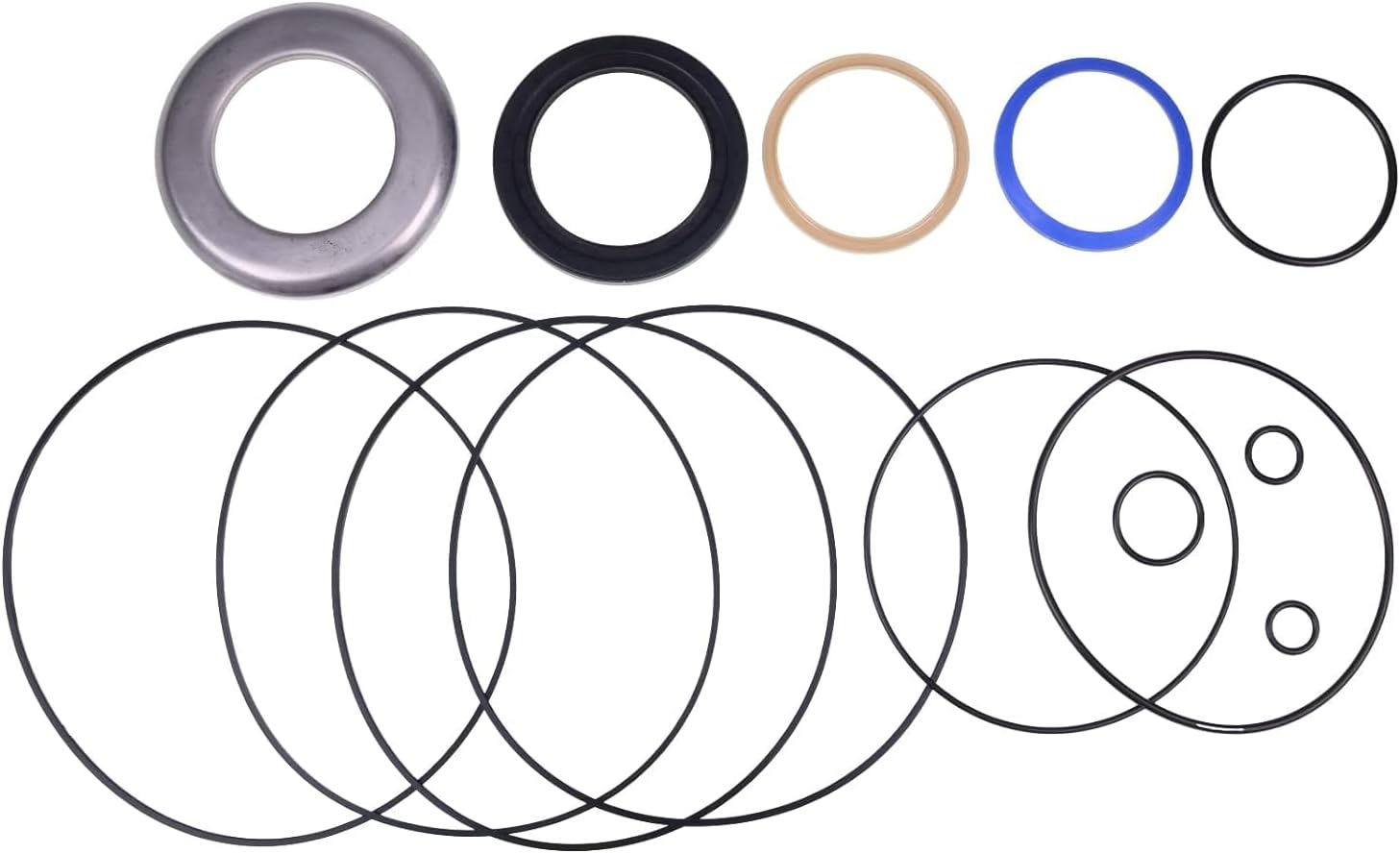 Hydraulic Drive Motor Seal Kit 6691341 Compatible For Bobcat S450 Skid Steer Loader