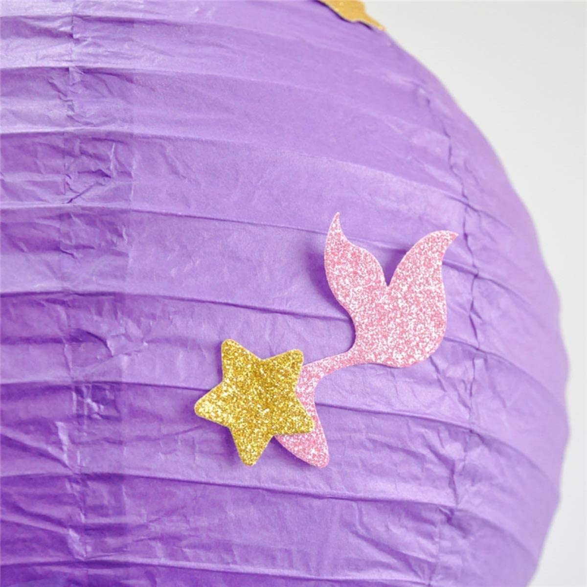 Lanterna per bambini Fai da te Lanterna di carta fatta a mano Decorazione per acquario Ornamenti per meduse Decorazioni per sfondo a tema Forniture-8PCS, Polonia