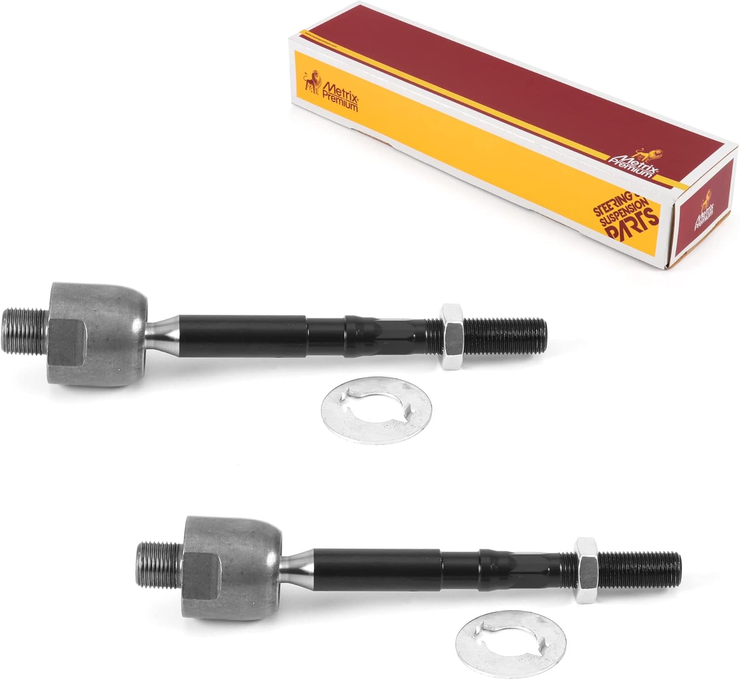 Metrix Premium Chassis Parts - 2 PC Front Inner Tie Rod End Kit Fits 2017 Honda Accord, 2014-2015 Honda Accord, 2013-2017 Honda Accord, 2015-2020 Acura TLX, Replacement EV801120, Made in Europe