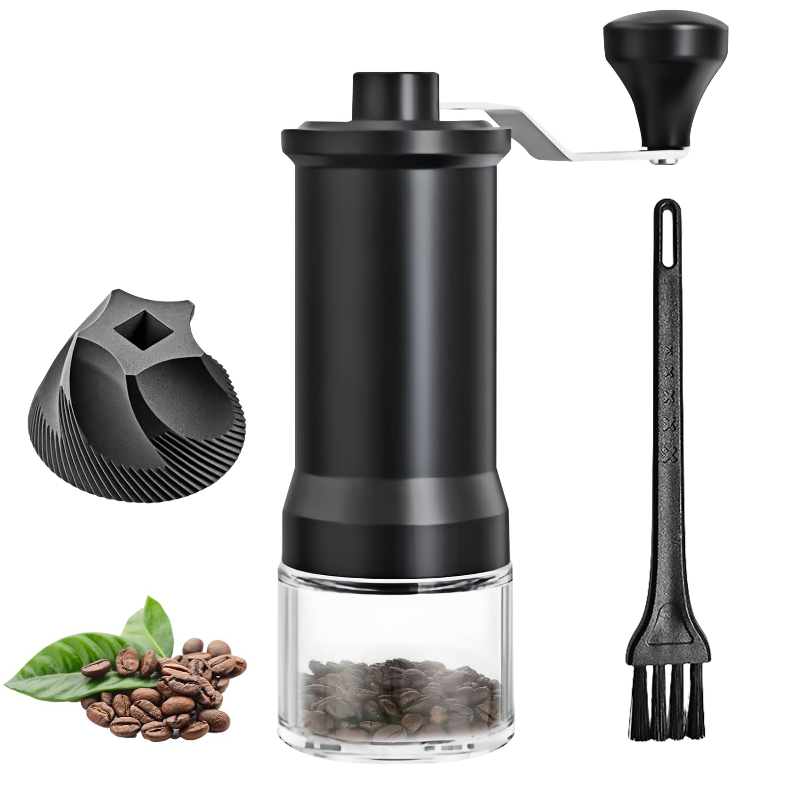 Moulin A Cafe Manuel Moulin à Café Manuel Acier Inoxydable - 18 Réglages Fraises Coniques Portable Voyage Broyeur Café Acier Inox Moulin A Cafe Manuel Moulin à Café Manuel Acier Inoxydable - 18 Réglages Fraises Coniques Portable Voyage Broyeur Café Acier Inox