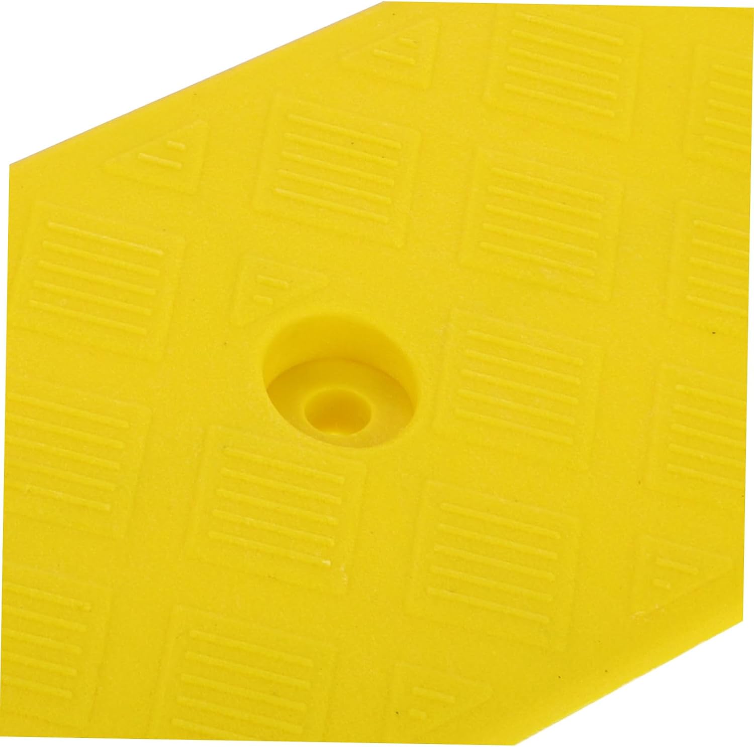 Unomor Heavy-Duty Plastic Ramp for Cars and Wheelchairs Multi-Purpose Driveway and Sidewalk Loading Pad Screw for Easy Vehicle Access Protects Undercarriage from Scratches and Damage