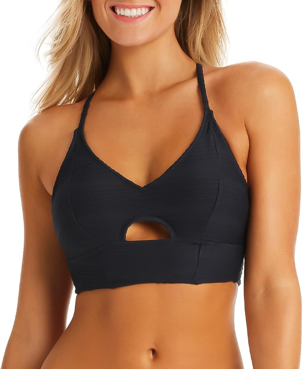 Jessica Simpson Women Printed Bikini Top and Bottom - Image 4