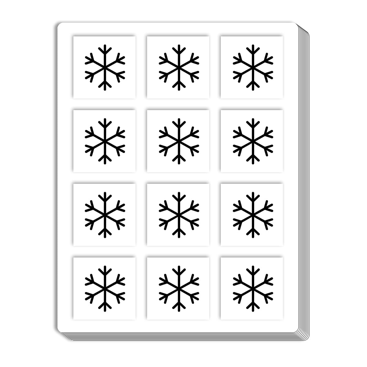 Autocollants planificateur transparents 1,3 cm pour scrapbooking calendrier travaux manuels