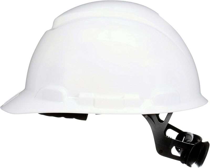 3M SecureFit Hard Hat, Cap Style with Ratchet Adjustment, White, 1-Pack