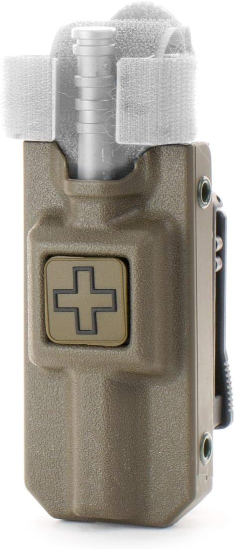 RIGID TQ Case for C-A-T Tourniquet, Ranger Green, Belt Attachment