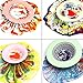 Acrylic Pouring Strainers, Angela&Alex 7 PCS Flow Painting Tools Art Supplies Kits Drawing Flow Fluid Sets Strainers Plastic Silicone Drain Basket Unique Pattern