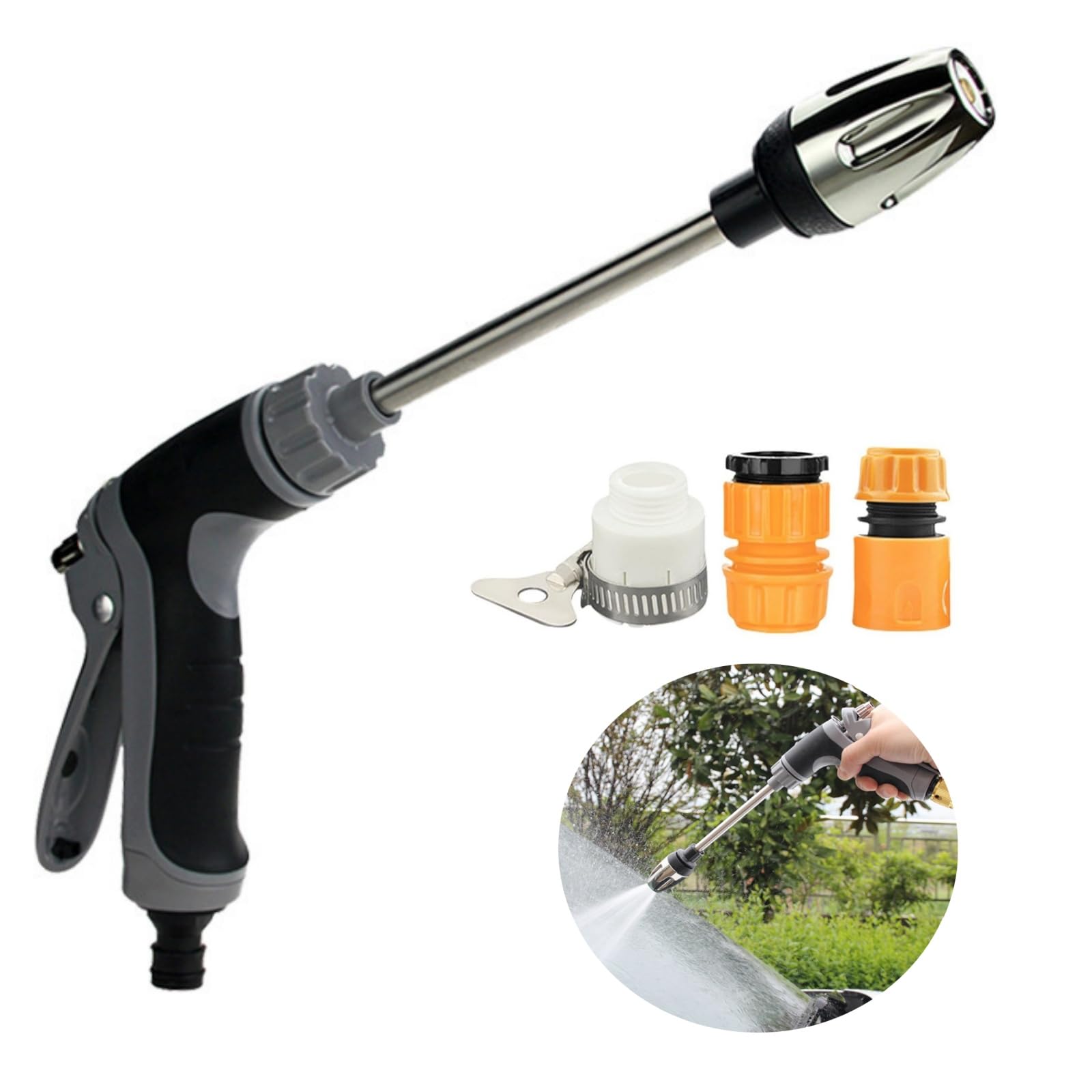 Pressure Washer Turbo Washer Power Blaster Plus for Garden Hose