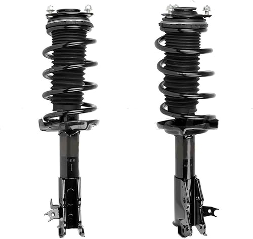 Miniatura 40 de Detroit Axle - Par de puntales traseros para Hyundai Accent 2000-2005, 2 puntales listos con montaje de resorte helicoidal 2001 2002 2003 2004