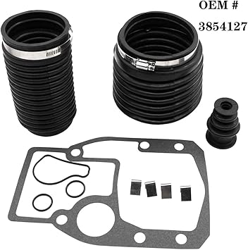 Amazon Com Hzyckj Bellow Kit Compatible For Volvo Penta Omc Cobra Sx Dp S Dp Sm Oem 3854127 3841481 22197130 Automotive