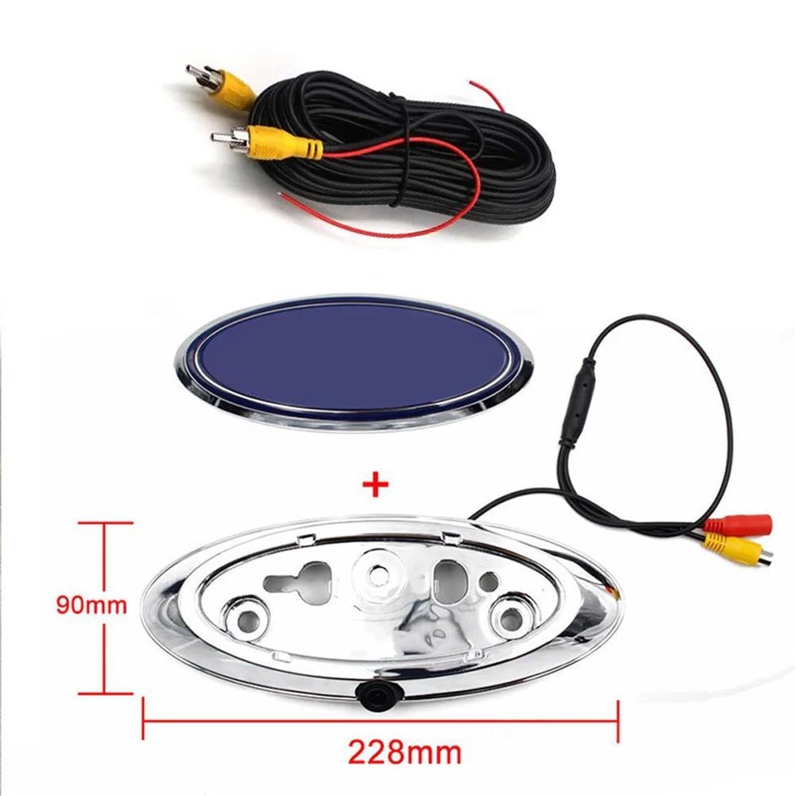 Detector de Radar Cámara De Visión Trasera Impermeable para Ford para Ranger para Explorer T6 T7 T8 XLT F350 F250 Camioneta Y SUV