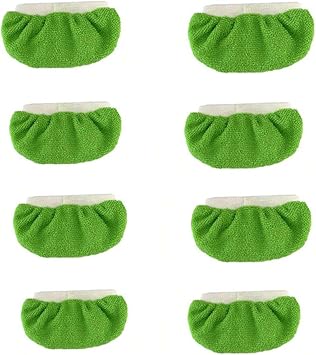8-Pack Universal Microfiber steam Cleaner attachments ,Cloths for Handheld Steam Cleaners - Compatible with Various Models - steam Cleaner Handheld-Reusable and Washable Rags for Green