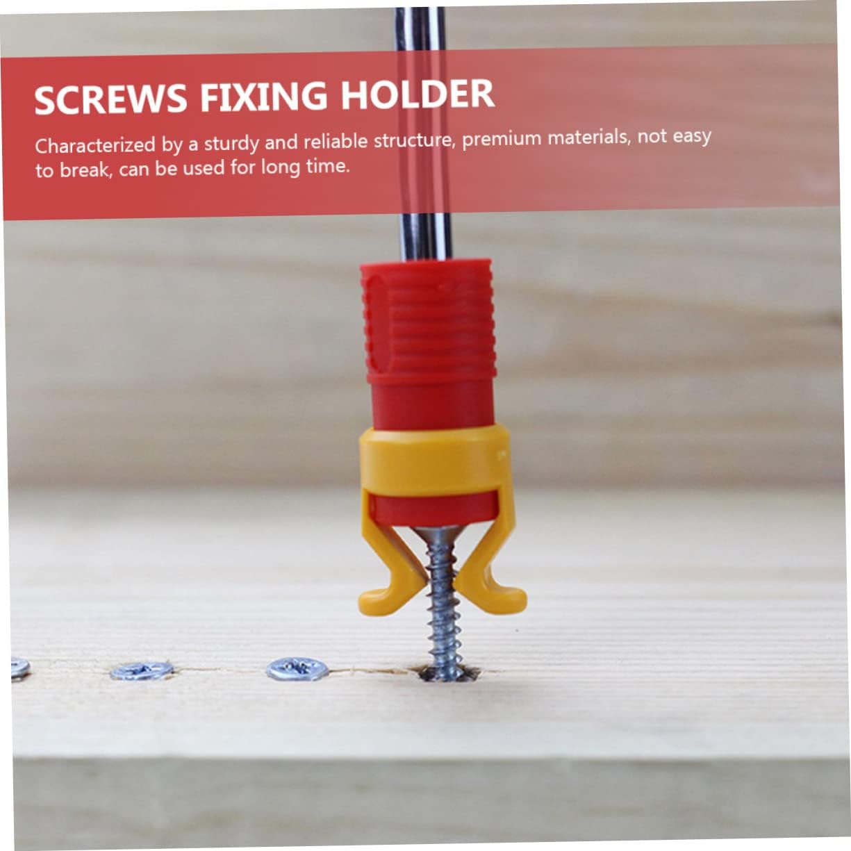 5pcs Woodworking Screw Holders Sturdy Screw Clamps for Precision Fixing for Workbench Use and Small Projects