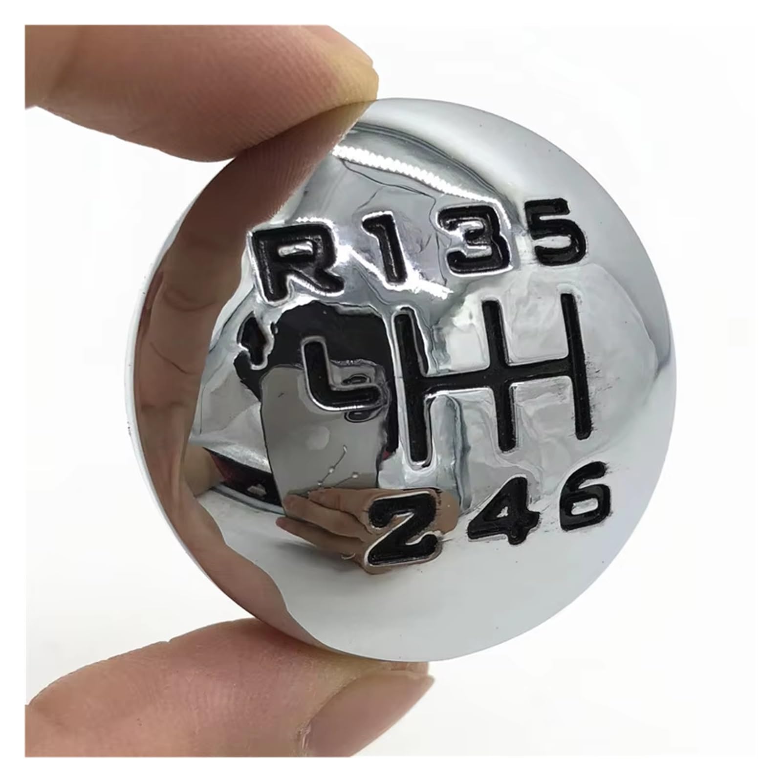Ouvecr 6 Speed Car Shift Gear Knob Handle For Citroen For C3 (A51) For C4 For Picasso For C8 For Berlingo Gear Shift Knob Cap Cover Gear Shift Cover(6 Speed)