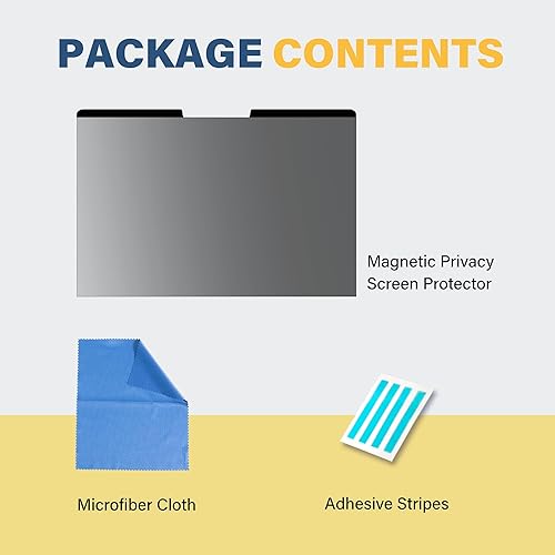 Miniatura 5 de SenseAGE Microsoft Surface - Protector de pantalla magnético de privacidad para laptop de 13.5 pulgadas, filtro de privacidad fácil de poner y