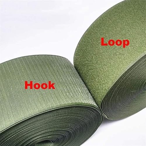 Miniatura 5 de Cinta de cinta de gancho y bucle, fuerte, cinta de cierre de gancho para coser, tiras de nailon, aplicaciones de ensamblaje y unión para el hogar y
