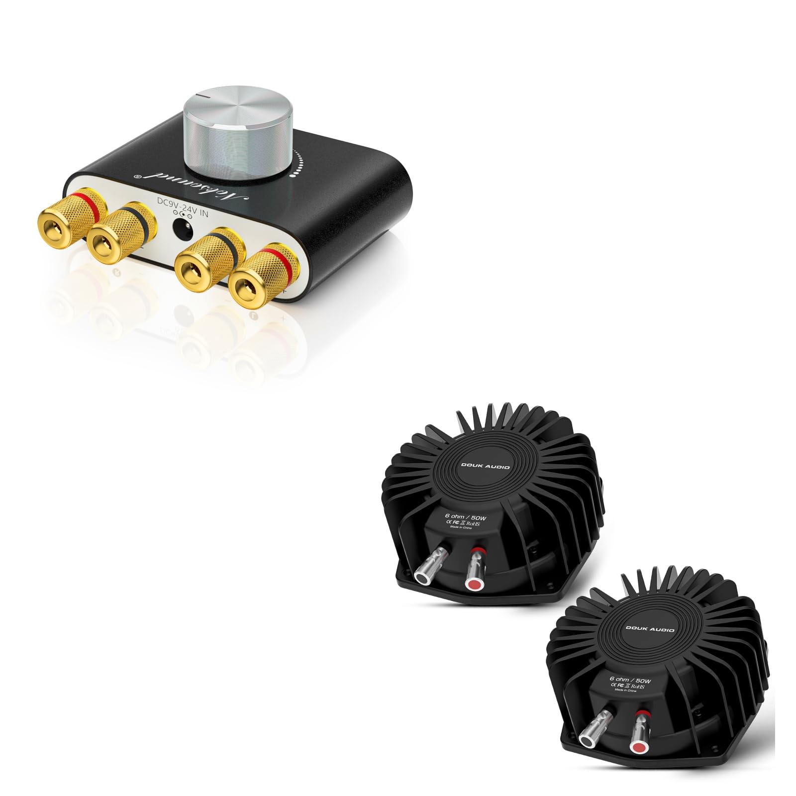 Amazon.com: ​Nobsound 100W Bluetooth 5.0 Mini Amplifier & Douk