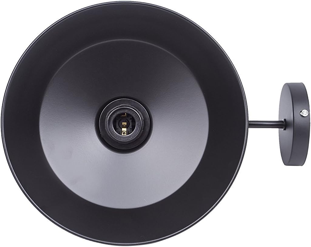 Lightess Black Wall Sconces Lighting Gooseneck Industrial Barn Lights Vintage Farmhouse Wall Lamp, CY-8