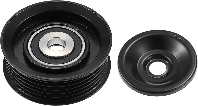 Polia guia do tensor da correia de acessórios X AUTOHAUX 16604-50030 para Toyota 4Runner, Land Cruiser, Sequoia e Tundra – 1 unidade