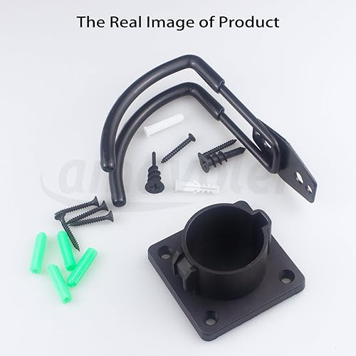 Miniatura 6 de Soporte para cargador EV-Cargador de vehículo eléctrico Boquilla Holster Dock y combinación de gancho en J para conector J1772.