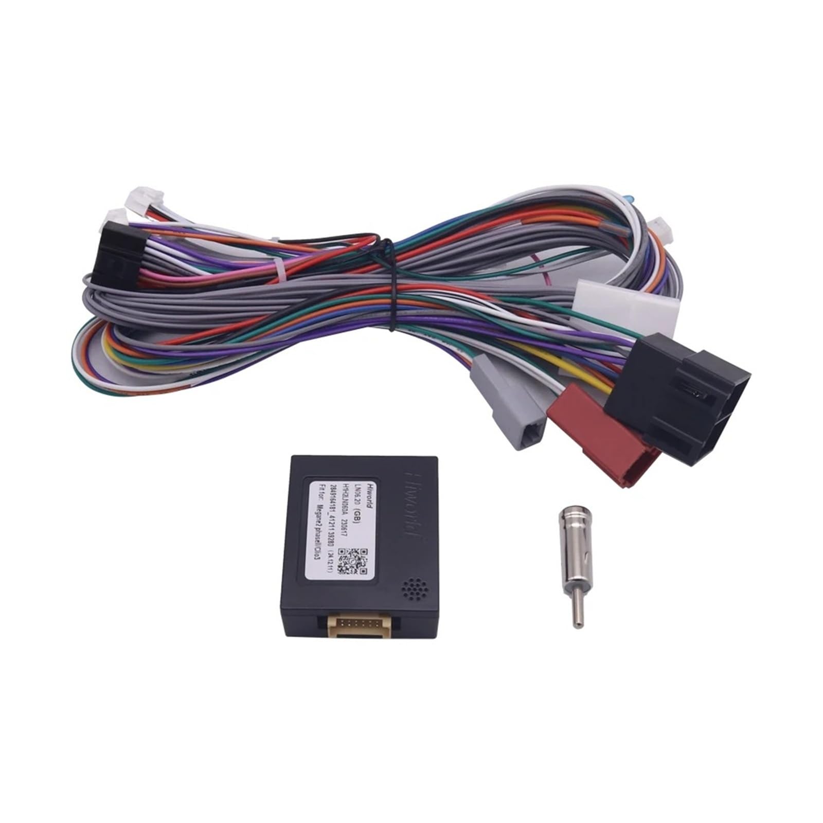 Cadre Panneau D'autoradio Câble De Câblage d'alimentation Stéréo De Voiture 16 Broches Canbus Réserve L'autoradio OE pour Megane 2 2004-2007 | Cable canbus