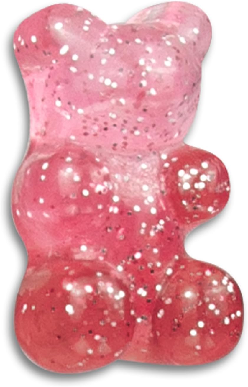 CUNUEN 35 Pcs Gummy Bear Charms for Clogs Shoe Decoration