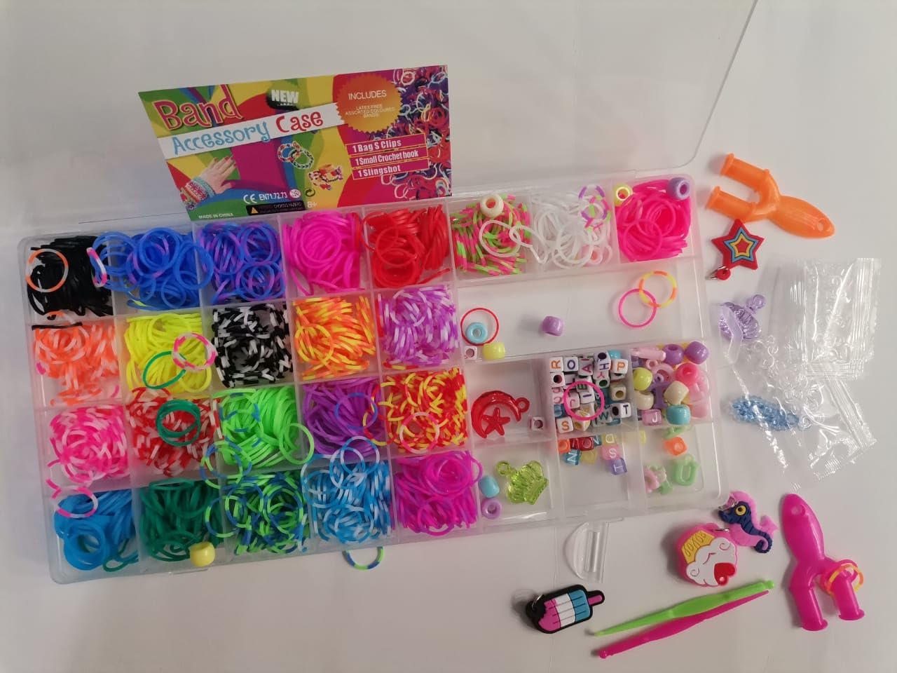 Rainbowさま専用8780→8680 Yosi Rainbow Loom Bands Bracelet Making Kit, 950 Pieces with