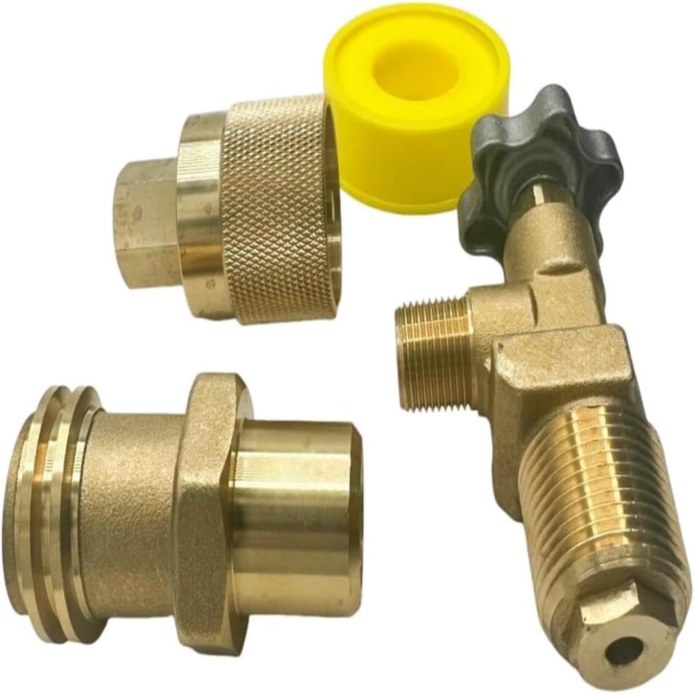 Replacement for Propane Tank Forklift Service Valve PV3310 PV3300 7141m 7141f LPG Adapter Acme PV3300-3310-7141F