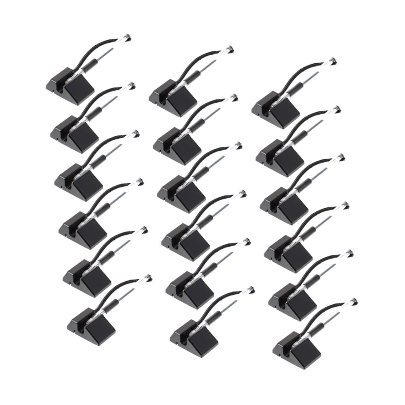 SHOWERORO Penne Da Banco Pratiche Penne in Gel Resistenti (20 Unità) Accessorio Ufficio Design Ergonomico Materiale Plastico Duraturo Per Lavoro E Scrittura Quotidiana