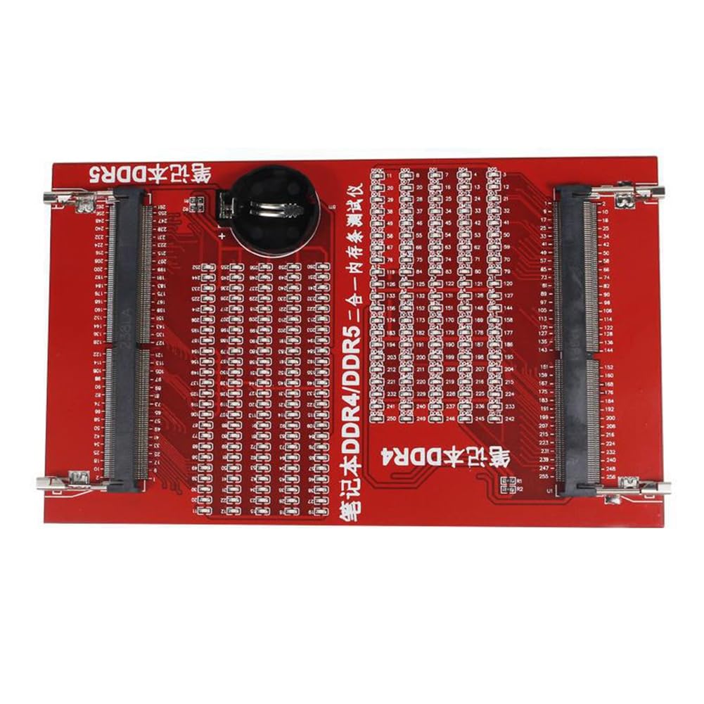 Remingtape As Shown Memory Slot Diagnostic Tool For Laptop/Desktop Testing Ddr4/Ddr5 Sdram So-Dimm Tester With Led Indicator Card