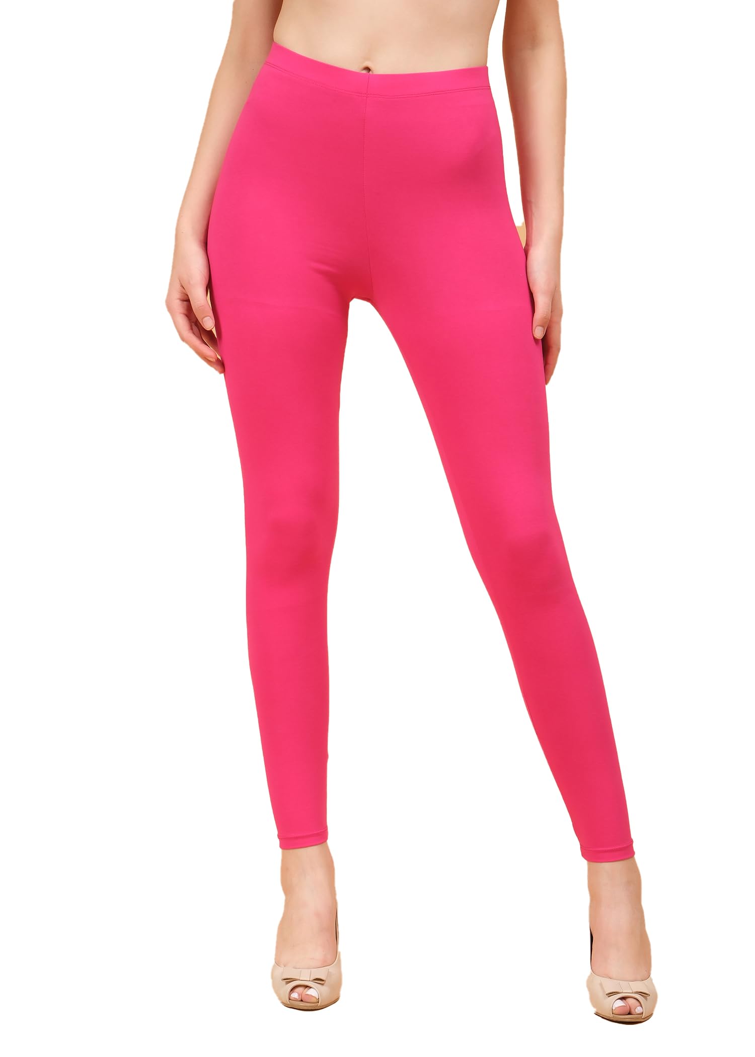 go gazab Women's Cotton Spandex Ankle Length Leggings-picture-11