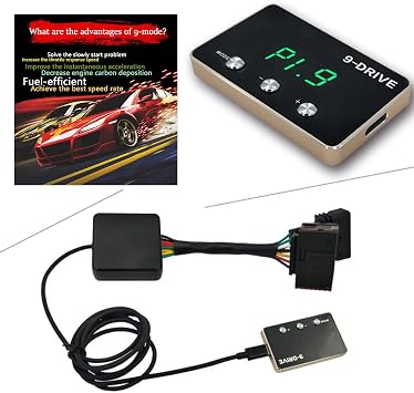 Throttle Response Controller Electronic Throttle Controller 9 Modes Smart Electronic Racing Accelerator Fit for Legacy Outback Electronic Throttle Cars Green LED