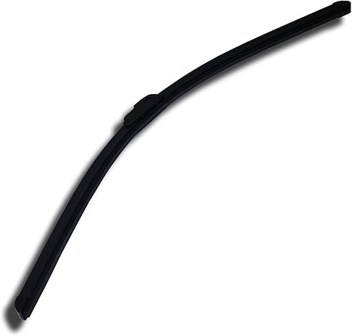 TuningPros WBJ-D26 - Limpiaparabrisas sin soporte, con gancho J, 26 pulgadas (25.591 in), lado del conductor, juego de 1