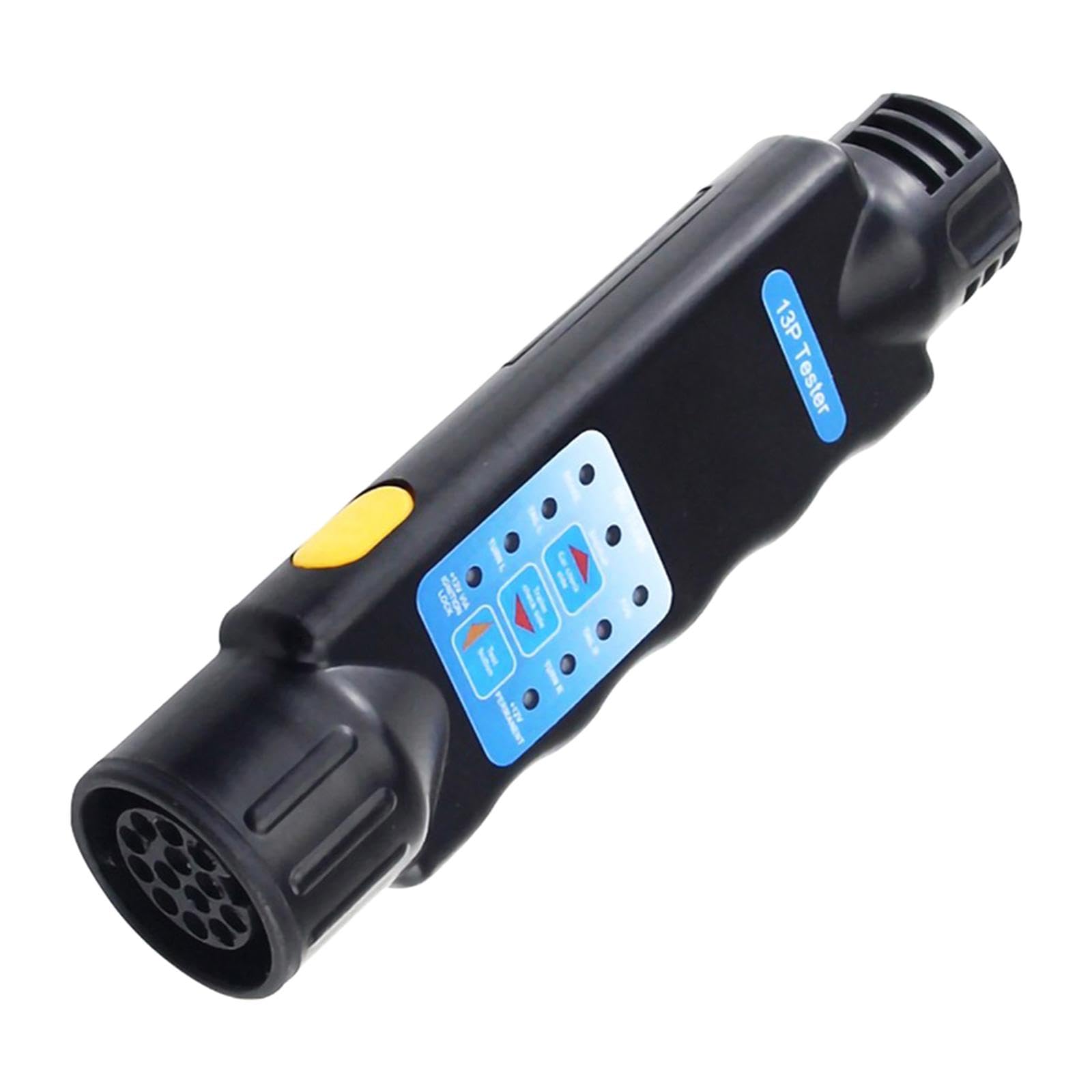 F Fityle Probador de Conector de RV de Remolque Tester de 12V de Remolque de Remolque de Remolque Probador