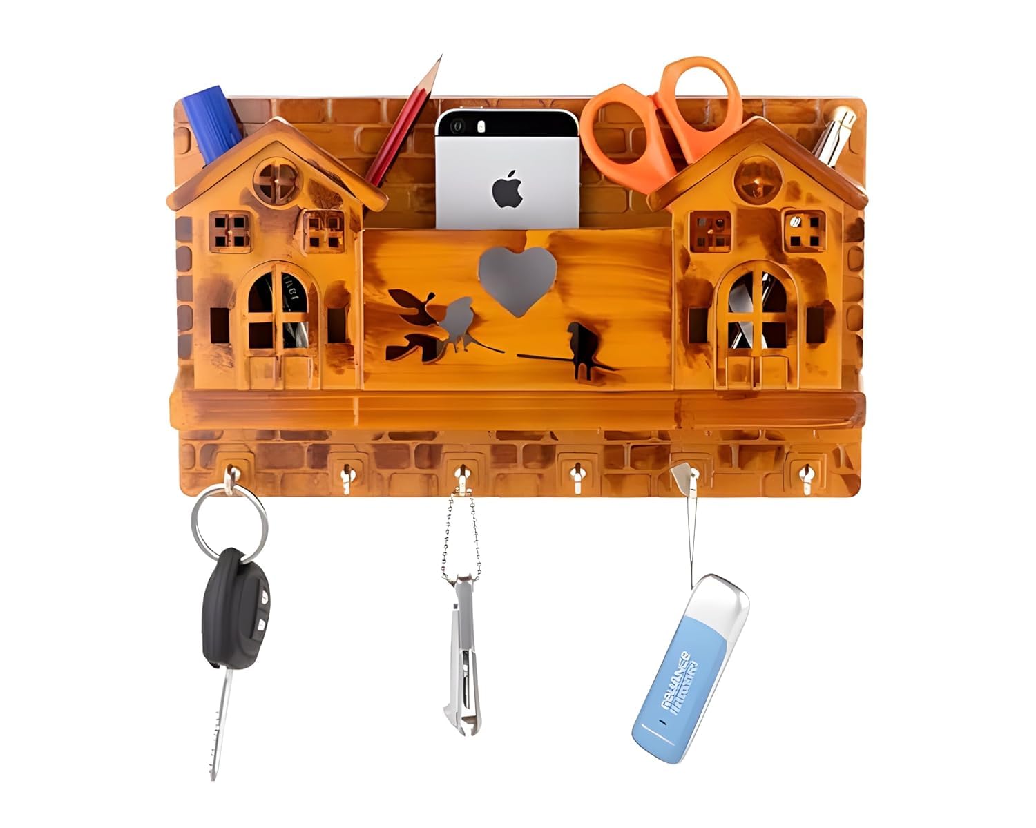 Key House - Wall-Mounted Key Organizer and Lockable Key Storage Box with Compartments for Secure Key Management, Key Cabinet, and Digital Key Safe Solutions-picture-15