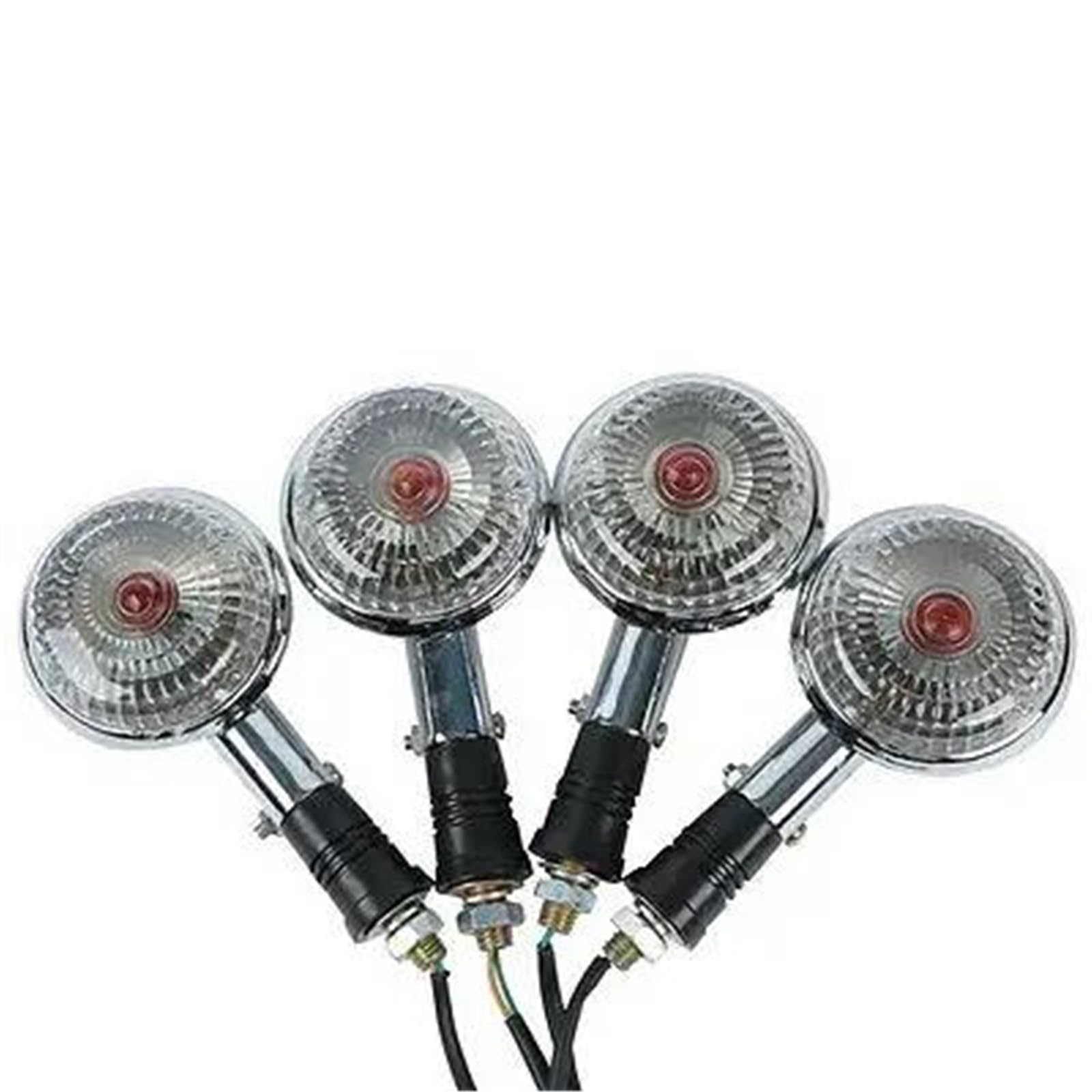 Clignotant de moto pour Yamaha XVS400 finition chrome durable