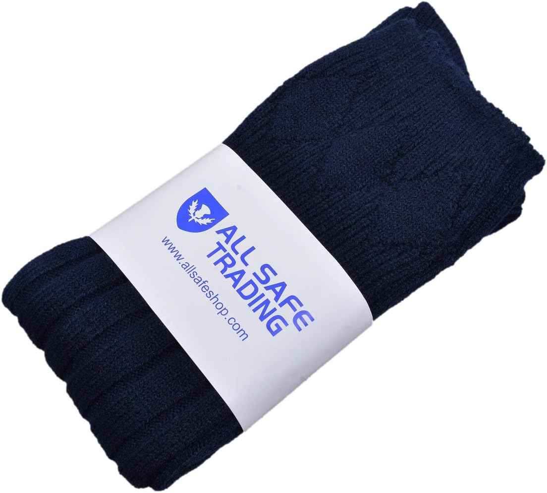 Scottish Bubbles And Square Kilt Hose for Men, Ribbed Socks for USA Shoe Sizes - Image 2