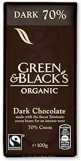Green and Black's Organic Dark Chocolate 100 g (Pack of 5)