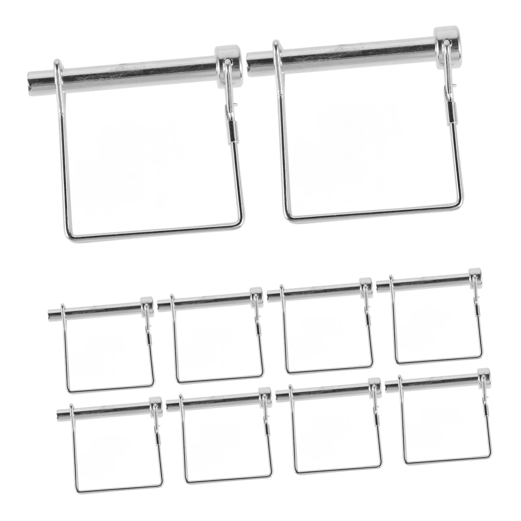 ABOOFAN Pasador De Bloqueo De Enganche De Remolque Pasador De Enganche De Remolque Pasador De Enganche De Servicio Pesado Pasador De Bloqueo De Enganche De Remolque 10 piezas x 4