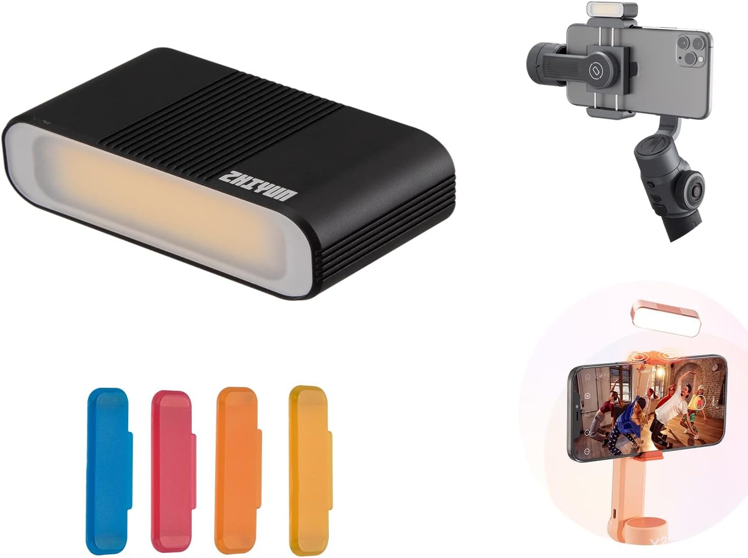 ZHIYUN EX1F02 Magnetic Fill Light For Smooth 5 Gimbal – Camera Accessory