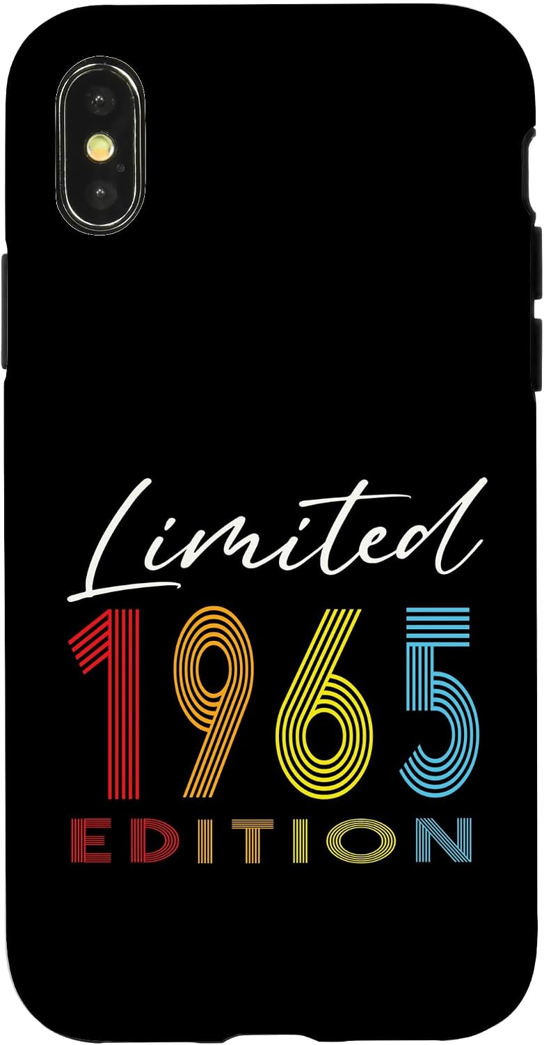 Limited Edition 1965 Retro Birthday 1965 Vintage Case for iPhone 13 Pro Max image 5