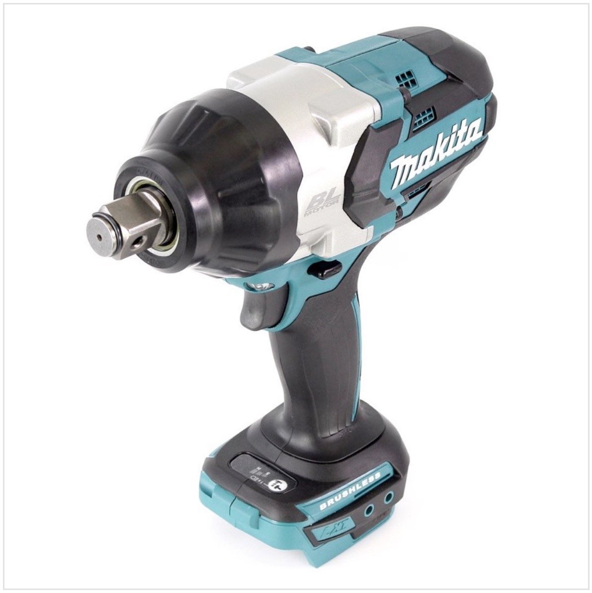 Makita DTW 1001 RF1J 18 V Li-Ion bezszczotkowa akumulatorowa wkrętarka udarowa z obudową Makpac + 1 x akumulator BL 1830 3,0 Ah + szybka ładowarka DC 18 RC