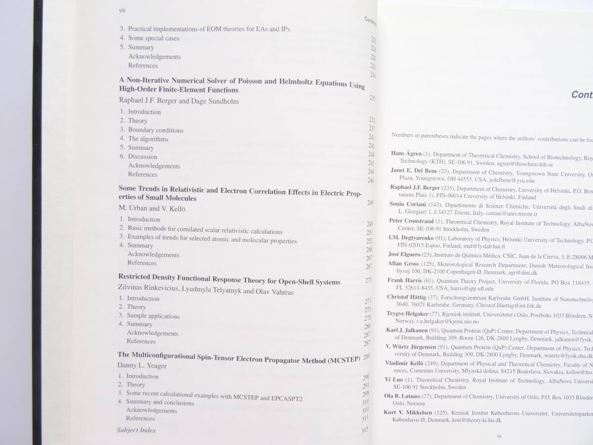 洋書◆Advances in Quantum Chemistry, Vol50 Amazon.co.jp: Advances in Quantum Chemistry Vol. 50 Response