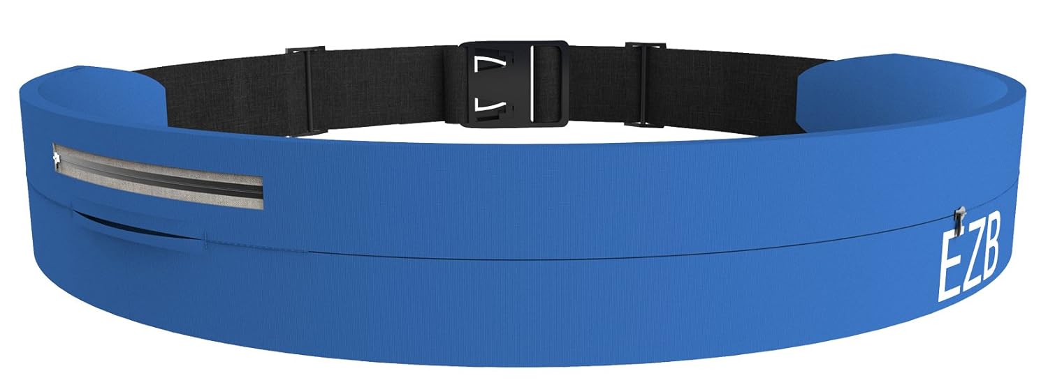 TopRush Running Belt Waist Pack Zipper Pockets Universal Outdoor