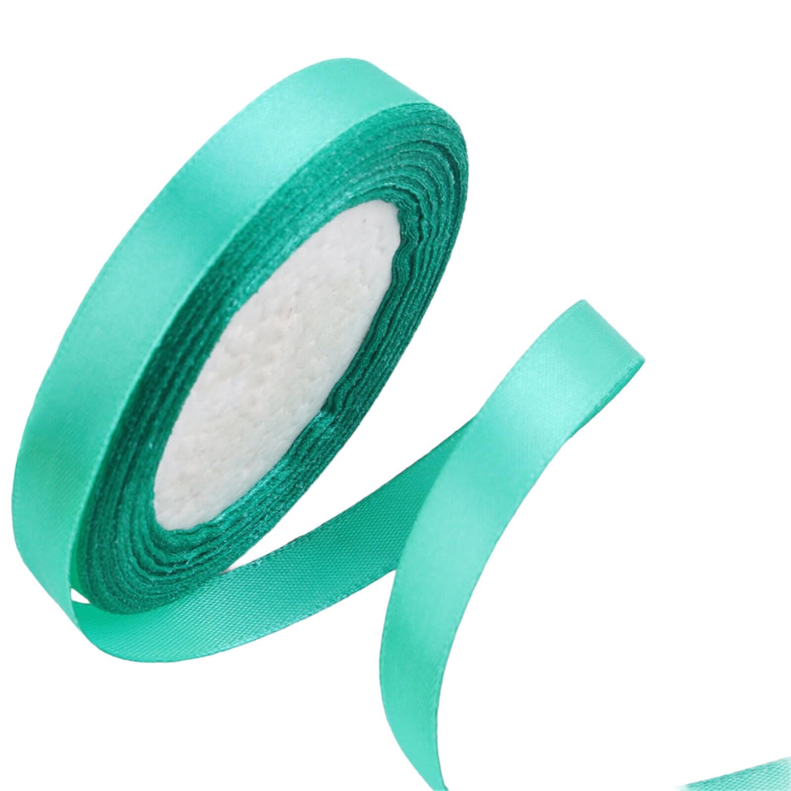 Buxuaaaa 2Rolls Wrapping Ribbon Christmas Ribbons for Christmas Bows Crafting Wrapping Wedding Party Decoration 2Rolls / Pack Invitation Card Ribbon