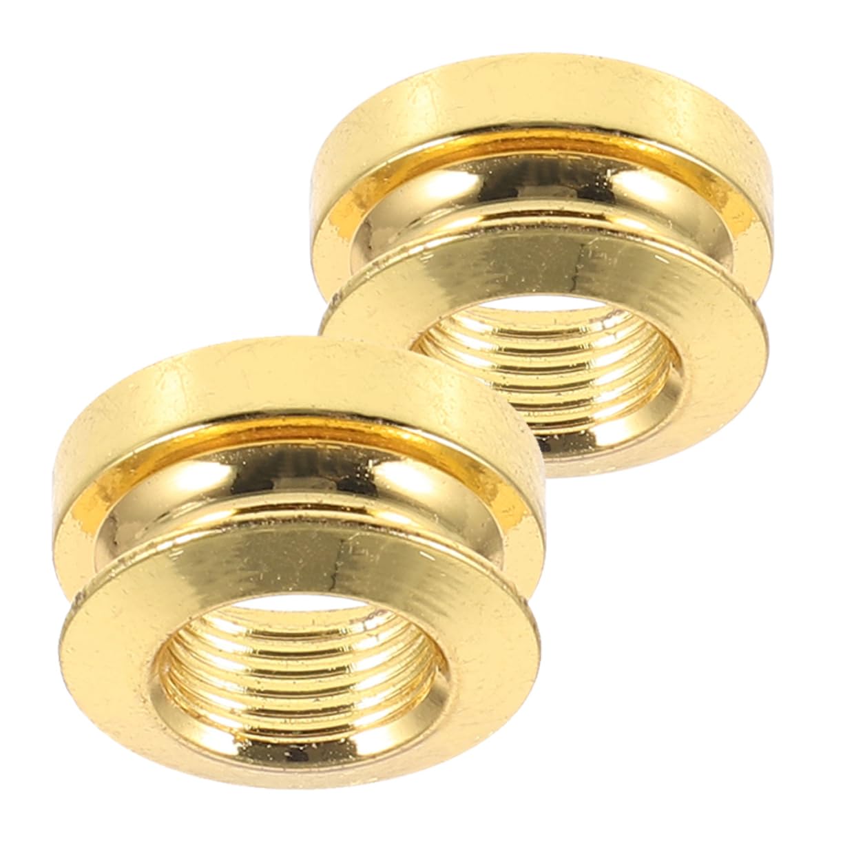 Levemolo Guitar Accessories Set 2pcs Endpin Cap Acoustic Guitar Strap Button Cap Cover