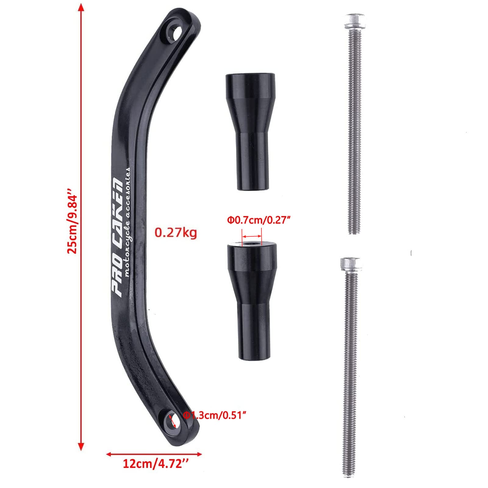 Motorcycle Rear Seat Grab Bar Compatible With SX SXF XC XCF 125-450