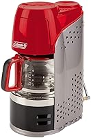 Vista 1 de Coleman 2000020942: Cafetera Ppn Vidrio Rojo C001