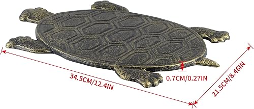 Miniatura 9 de MDLUU Piedra de paso de rana, arte de rana de hierro fundido, losa decorativa para jardín, pasarela, decoración de patio