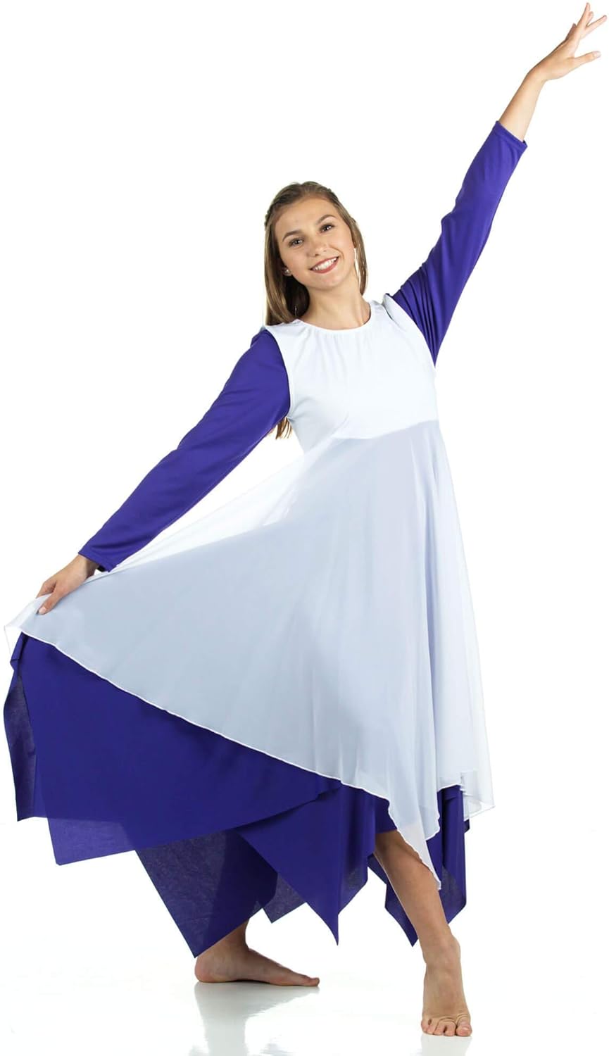 Danzcue Womens Worship Praise Dance Pullover Vest - Image 4