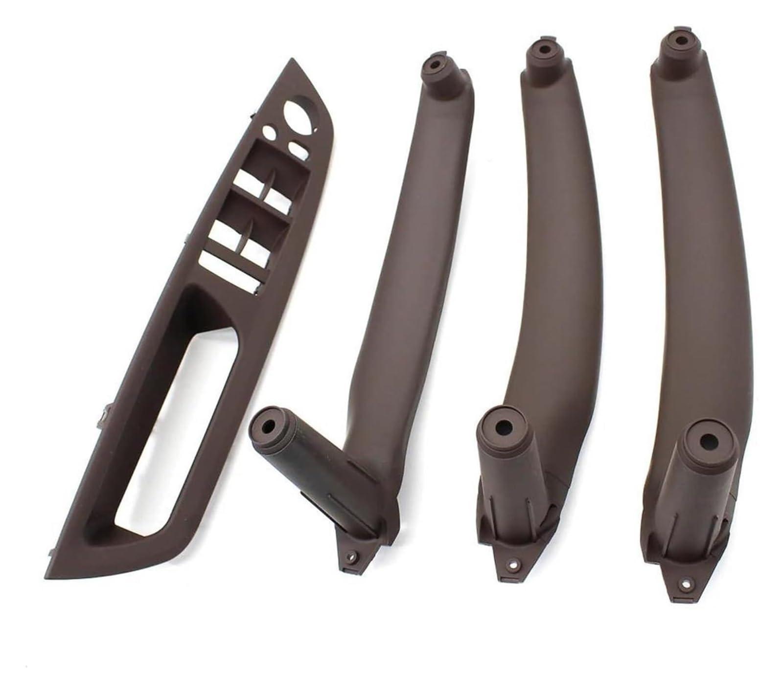 Fangziqq Lhd Moka Set For X5 X6 E70 E71 E72 2007-2013 Lhd Rhd Door Handle Inner Panel Pull Trim Armrest Cover Replacement Car Inner Door Handle(Lhd Moka Set)